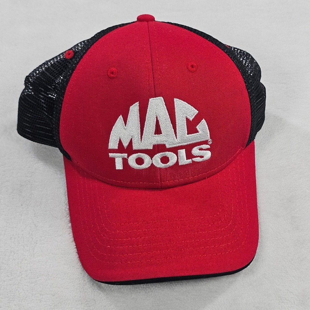 Mac Tools Trucker Hat Mesh Snapback Adjustable Cap 122-945